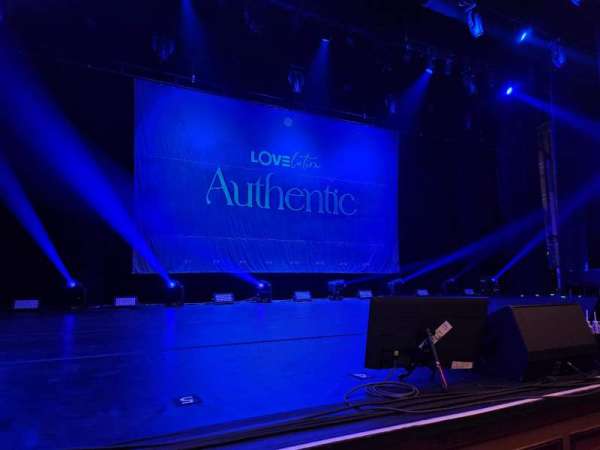 Pasadena Civic, section: ORC LC, row: 1, seat: 1