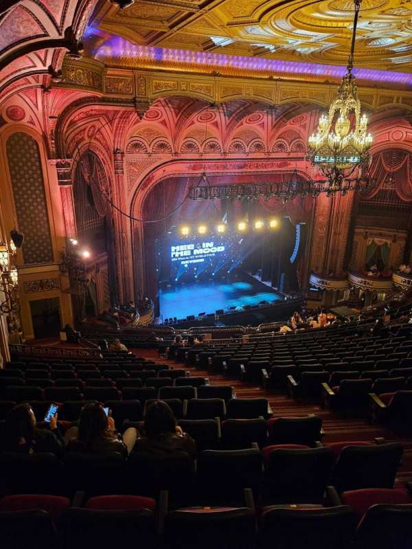 Orpheum Theatre, Los Angeles, section: Balcony L, row: U, seat: 135