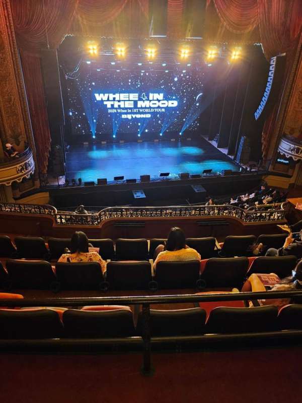 Orpheum Theatre, Los Angeles, section: Balcony C, row: D, seat: 101