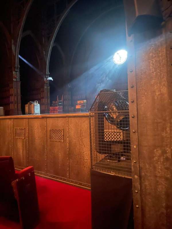 Palace Theatre, West End, section: Stalls, row: A, seat: 5