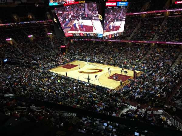 Rocket Arena, section: 206, row: 1, seat: 9