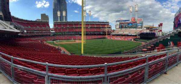 Great American Ball Park, section: SRO