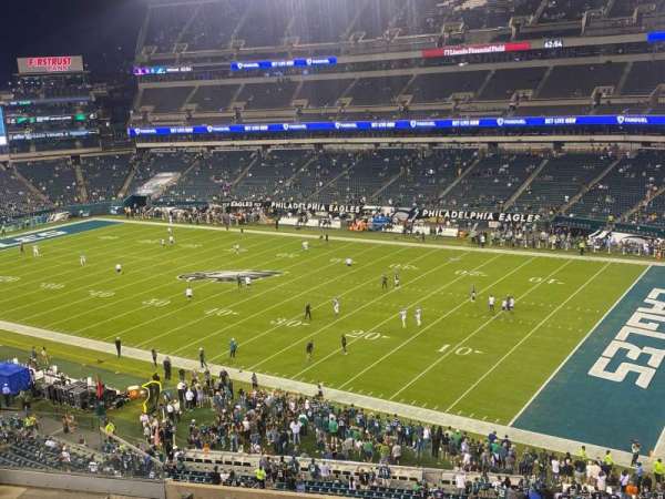 Lincoln Financial Field, section: C5, row: 15, seat: 9