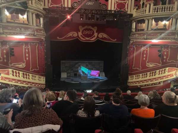 Sunderland Empire, section: Dress Circle, row: H, seat: 25