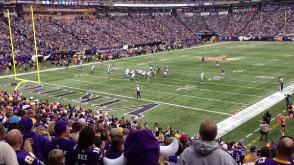 Mall Of America Field, section: 119, row: 24, seat: 24