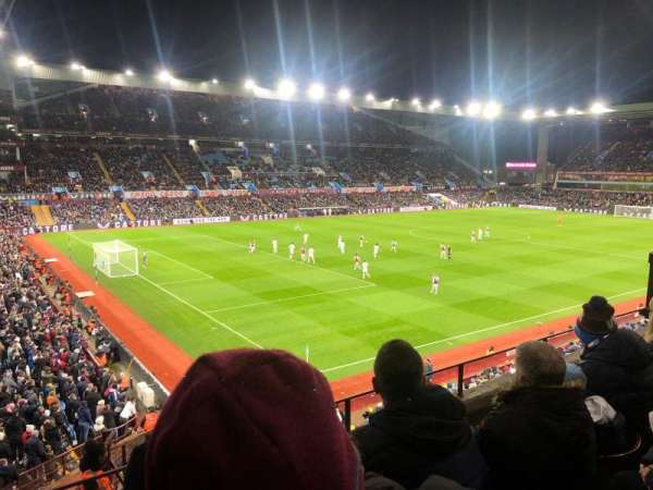 Villa Park, section: P1, row: KK, seat: 271