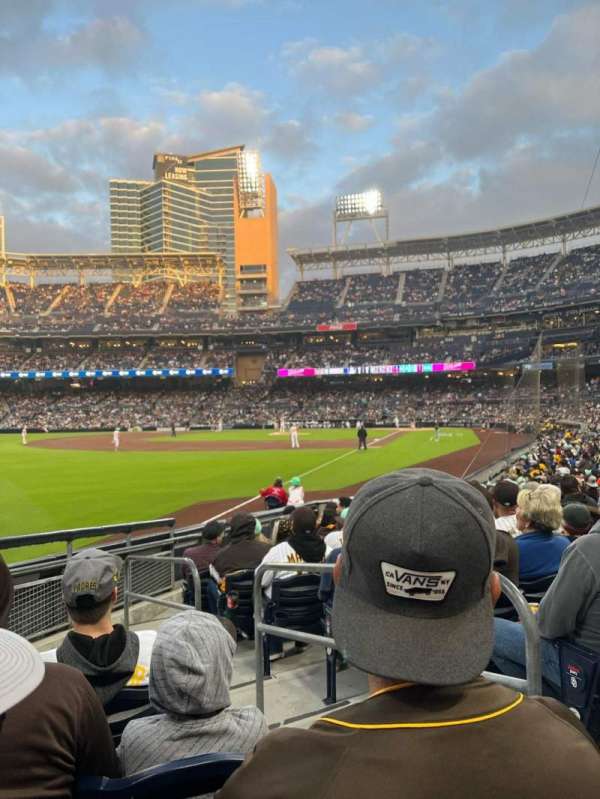 Petco Park, section: 124, row: 17, seat: 2