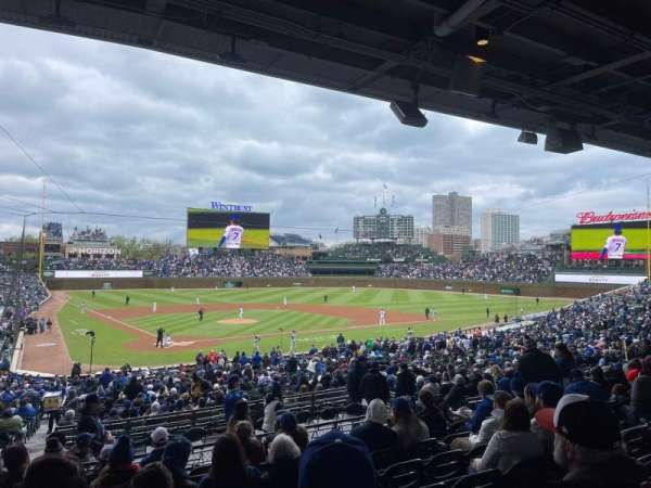 Wrigley Field, section: 220, row: 9, seat: 12