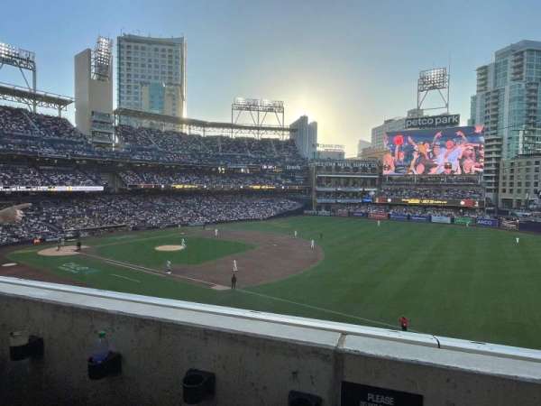 Petco Park, section: 215, row: 2, seat: 12