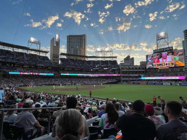 Petco Park, section: 121, row: 25, seat: 1