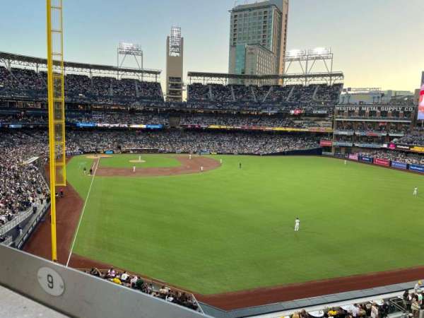 Petco Park, section: Kona Patio, row: 1, seat: 10