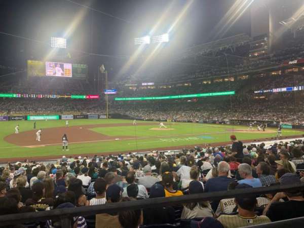Petco Park, section: 112, row: 22D, seat: 9