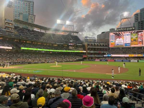Petco Park, section: 111, row: 22D, seat: 10