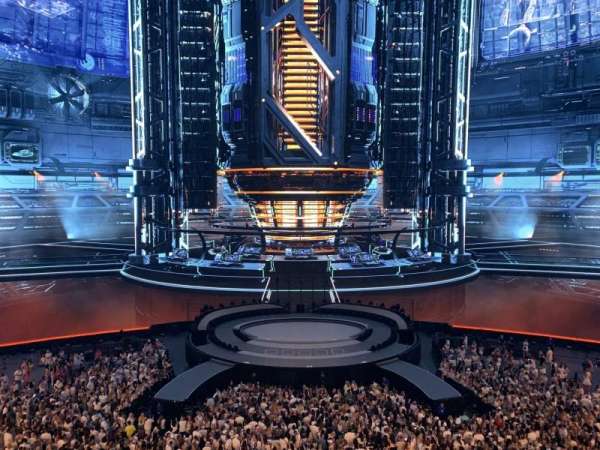 The Sphere, Vegas, section: 206, row: 7, seat: 5