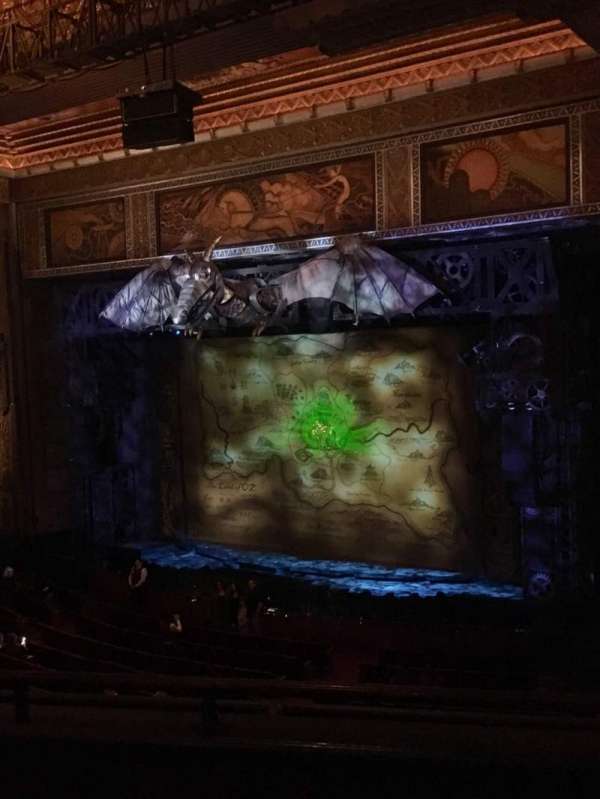 Hollywood Pantages Theatre, section: Mezzanine R, row: C, seat: 8