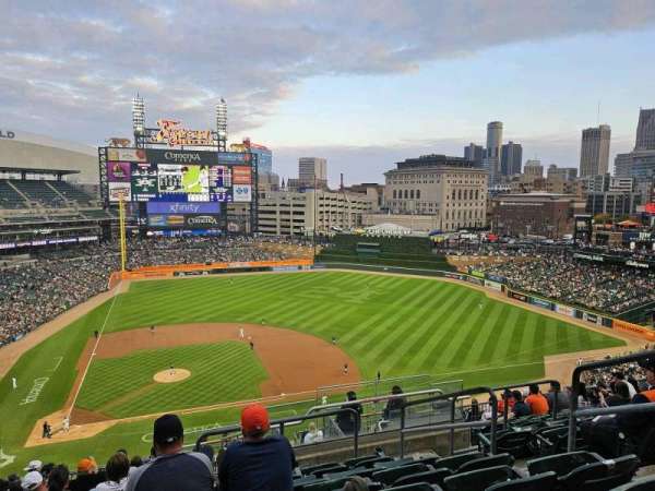 Comerica Park, section: 323, row: 12, seat: 5