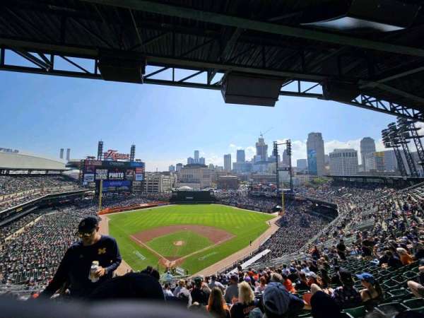 Comerica Park, section: 326, row: 20, seat: 25