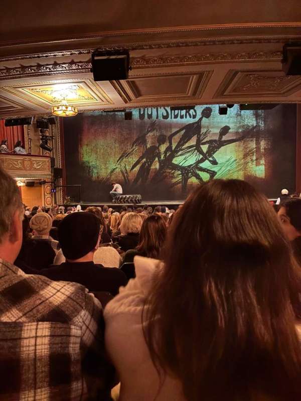 Bernard B. Jacobs Theatre, section: Orchestra C, row: R, seat: 111