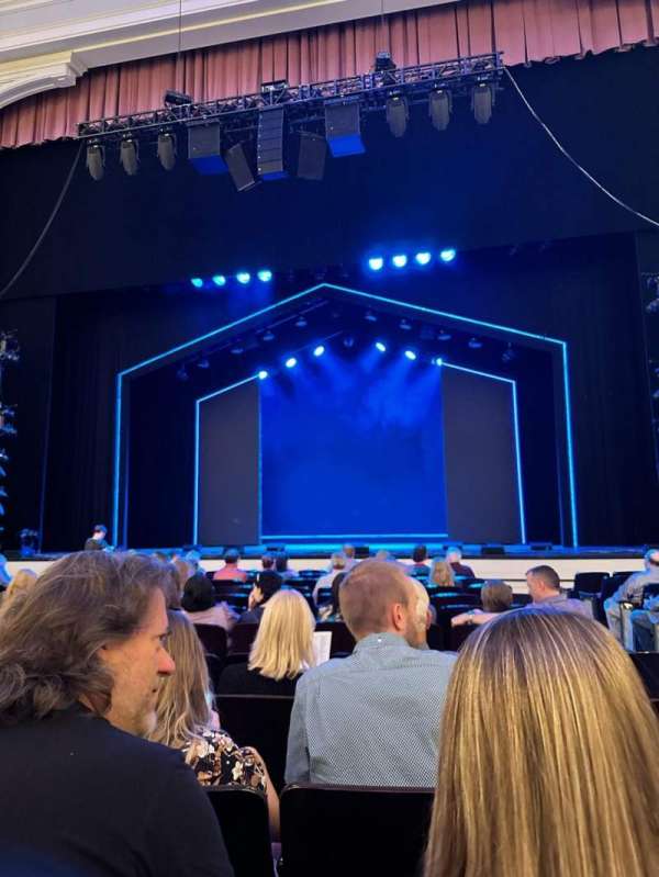 Bass Performance Hall, section: Orchestra R, row: I, seat: 16