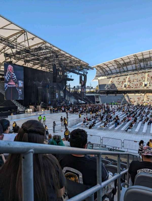 BMO Stadium, section: Field Club E, row: L, seat: 6