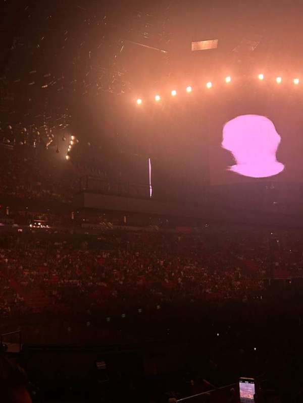 Kaseya Center, section: 109, row: 14, seat: 9-10