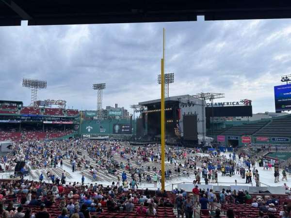Fenway Park, section: Grandstand 8, row: 4, seat: 2