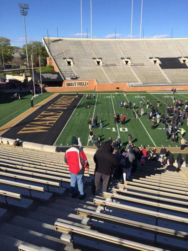Allegacy Federal Credit Union Stadium, section: 3, row: DD, seat: 24