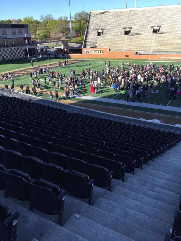 Allegacy Federal Credit Union Stadium, section: 6, row: CC, seat: 23