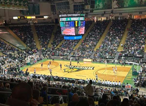 Nutter Center, section: 203, row: 28
