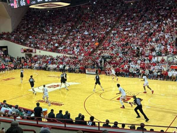 Simon Skjodt Assembly Hall, section: B, row: 9, seat: 107