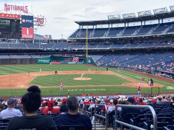 Nationals Park, section: 116, row: DD, seat: 2
