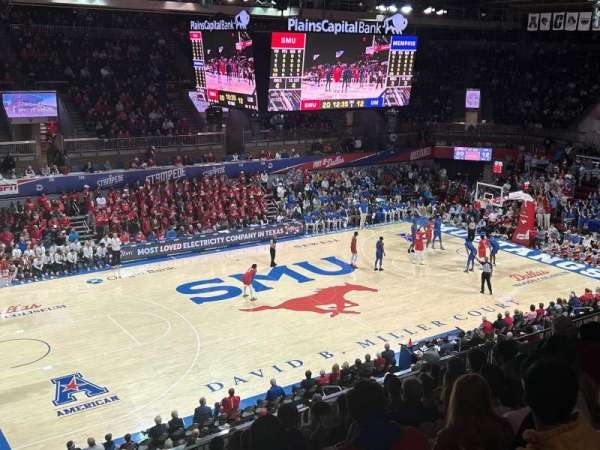 Moody Coliseum, section: 205, row: 10