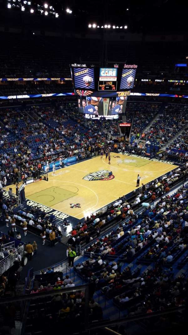 Smoothie King Center, section: 305, row: 2, seat: 2