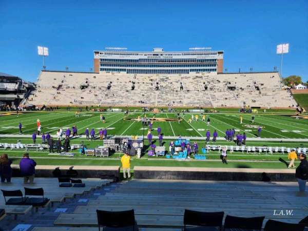 Faurot Field, section: 106, row: 18, seat: 28