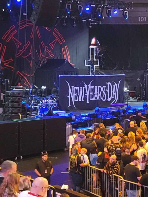 Santander Arena, section: 117, row: J, seat: 14