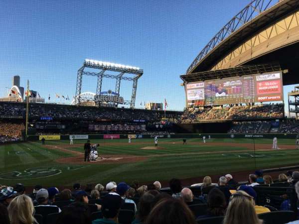 T-Mobile Park, section: 127, row: 9, seat: 4