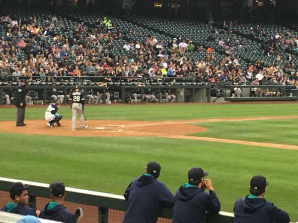T-Mobile Park, section: 121, row: 10, seat: 8