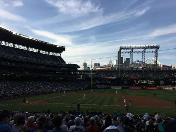 T-Mobile Park, section: 122, row: 31, seat: 1