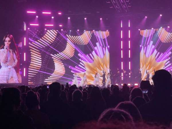 AO Arena, section: G, row: G, seat: 1