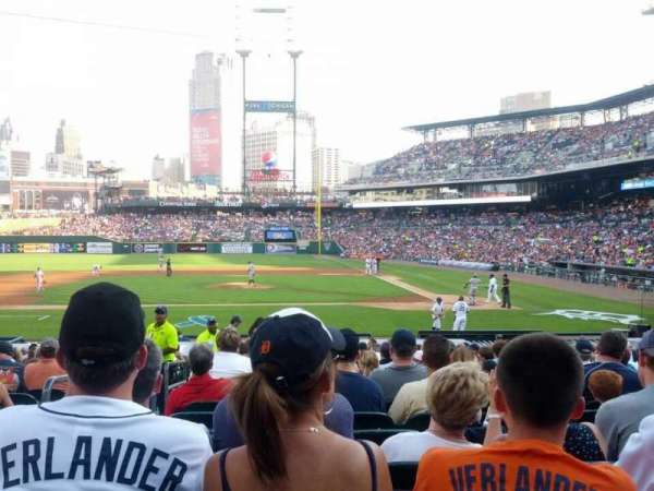 Comerica Park, section: 132, row: 25, seat: 15