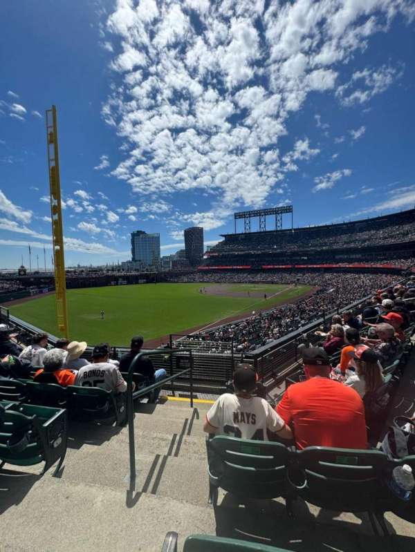Oracle Park, section: 232, row: E, seat: 11