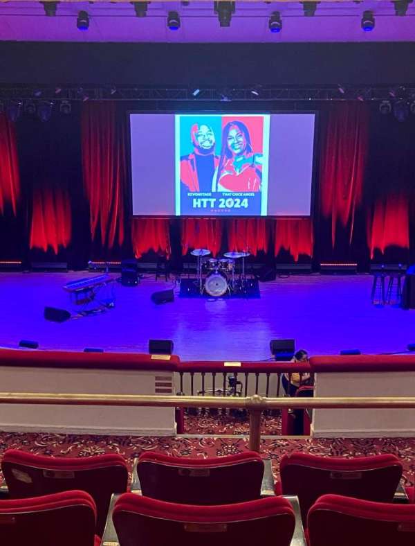 The Town Hall, section: Balcony C, row: E, seat: 106