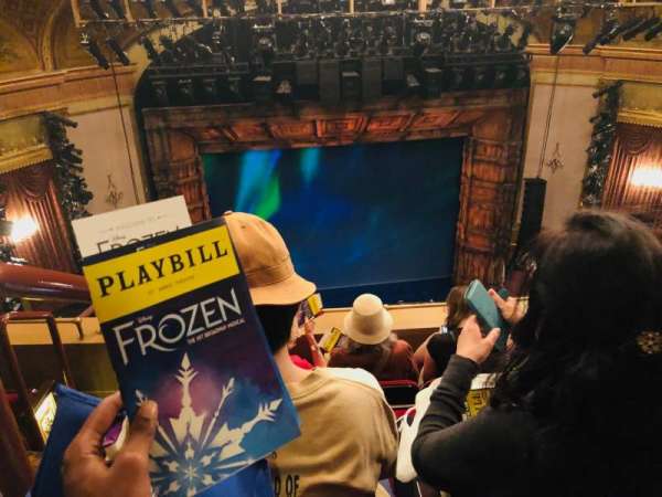 St. James Theatre, section: Balcony C, row: D, seat: 114