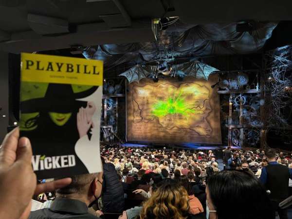 Gershwin Theatre, section: Orchestra C, row: V, seat: 118