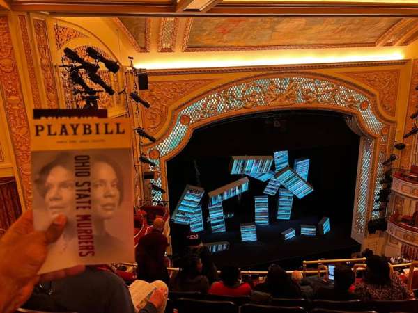 James Earl Jones Theatre, section: Balcony L, row: G, seat: 13