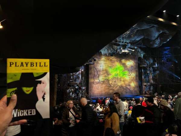 Gershwin Theatre, section: Orchestra L, row: T, seat: 35