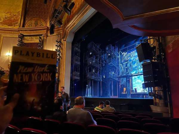 St. James Theatre, section: Orchestra R, row: H, seat: 26