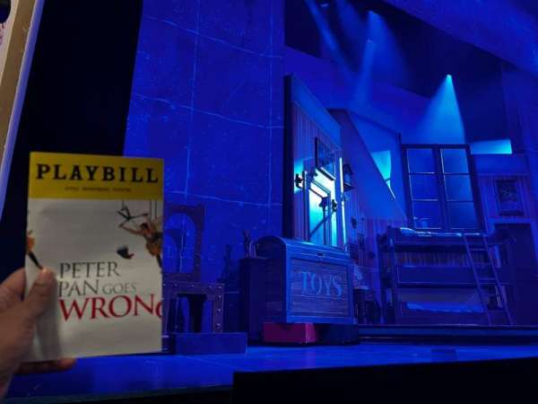 Barrymore Theatre, section: Orchestra L, row: A, seat: 5