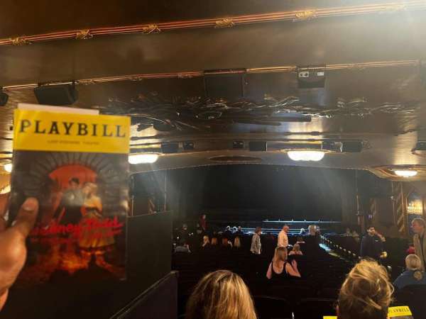 Lunt-Fontanne Theatre, section: Orchestra C, row: Standing Room, seat: 112