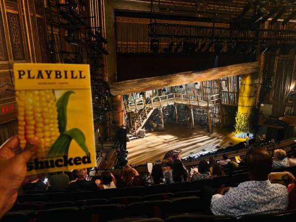 Nederlander Theatre, section: Mezzanine L, row: K, seat: 27
